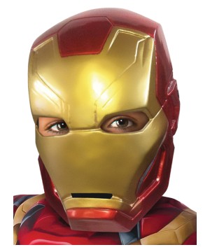 Civil War Iron Man Boys Costume Mask